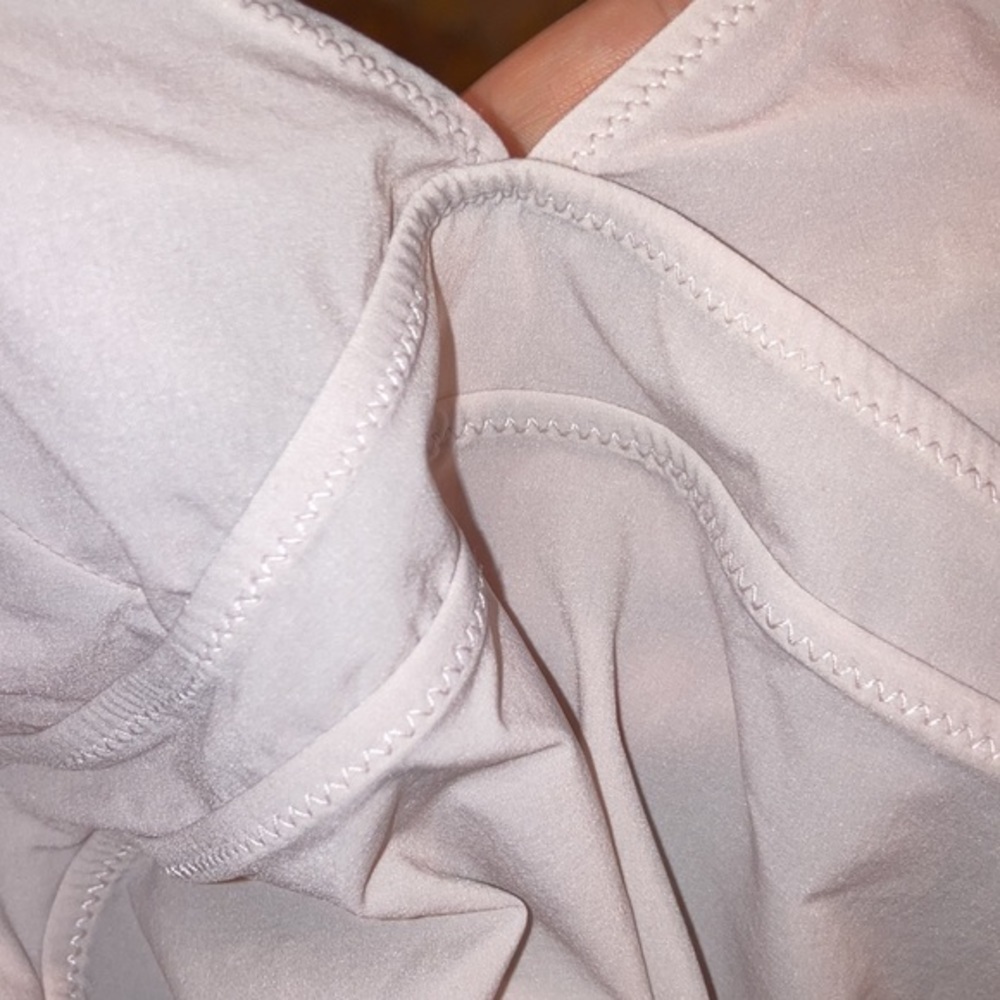 Addiction Satin Soft Nude Pink Triangular Babydoll lingerie size small - Picture 7 of 7